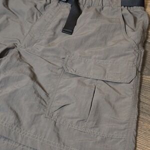 Royal Robbins Cargo Shorts Womens L Brown Belted Hiking Outdoor Gorpcore